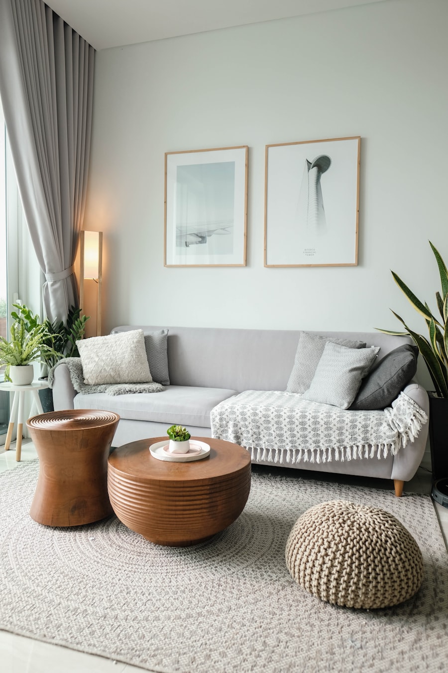 Before sofa cleaning